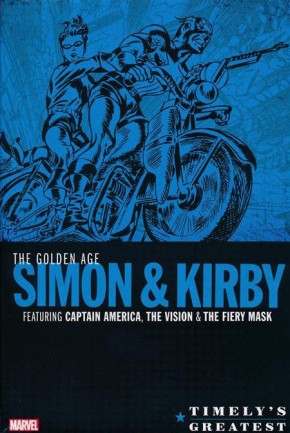 TIMELYS GREATEST THE GOLDEN AGE SIMON AND KIRBY OMNIBUS HARDCOVER