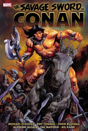 SAVAGE SWORD OF CONAN THE ORIGINAL MARVEL YEARS OMNIBUS VOLUME 6 HARDCOVER DAN PANOSIAN COVER