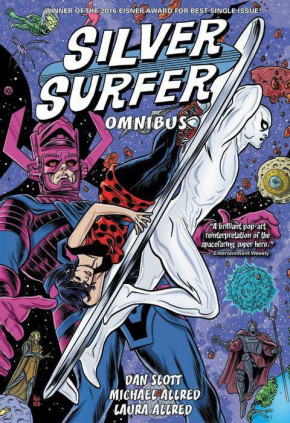 SILVER SURFER BY SLOTT AND ALLRED OMNIBUS HARDCOVER MIKE ALLRED COVER