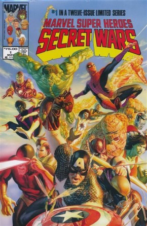 SECRET WARS OMNIBUS HARDCOVER ALEX ROSS DM VARIANT COVER