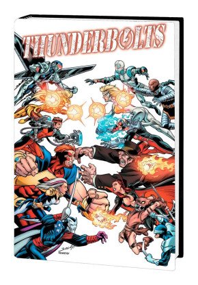 THUNDERBOLTS UNCAGED OMNIBUS HARDCOVER MARK BAGLEY DM VARIANT COVER