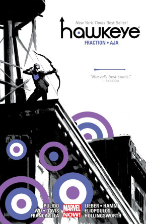 HAWKEYE BY MATT FRACTION AND DAVID AJA OMNIBUS HARDCOVER DAVID AJA COVER