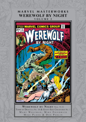 MARVEL MASTERWORKS WEREWOLF BY NIGHT VOLUME 2 HARDCOVER