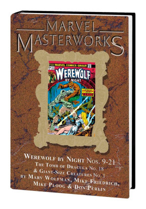MARVEL MASTERWORKS WEREWOLF BY NIGHT VOLUME 2 DM VARIANT #351 EDITION HARDCOVER