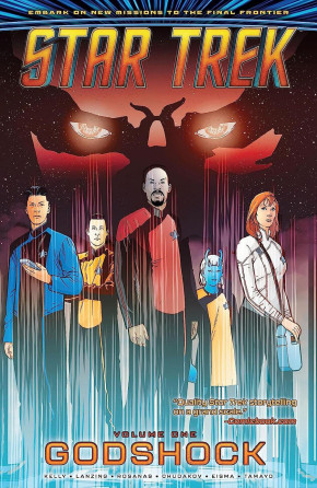 STAR TREK VOLUME 1 GODSHOCK HARDCOVER