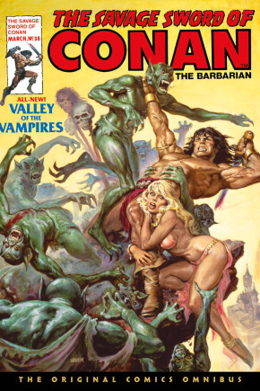 SAVAGE SWORD OF CONAN THE ORIGINAL COMICS OMNIBUS VOLUME 3 HARDCOVER EARL NOREM COVER