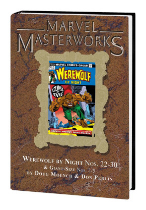 MARVEL MASTERWORKS WEREWOLF BY NIGHT VOLUME 3 HARDCOVER DM VARIANT