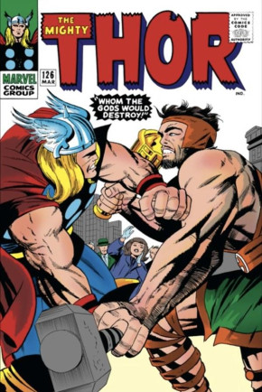 MIGHTY MARVEL MASTERWORKS MIGHTY THOR VOLUME 4 WHEN MEET THE IMMORTALS GRAPHIC NOVEL JACK KIRBY DM VARIANT COVER