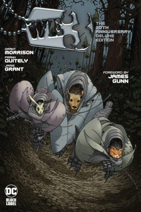WE3 THE 20TH ANNIVERSARY DELUXE EDITION HARDCOVER FRANK QUITELY DM VARIANT COVER