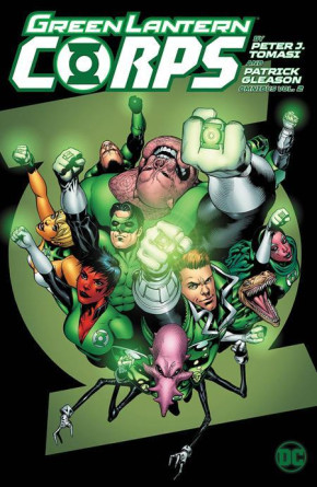 GREEN LANTERN CORPS BY PETER TOMASI AND PATRICK GLEASON OMNIBUS VOLUME 2 HARDCOVER