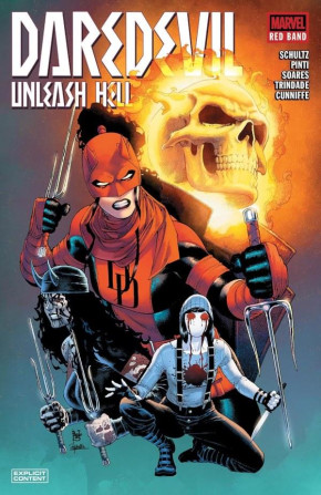 DAREDEVIL UNLEASH HELL RED BAND GRAPHIC NOVEL