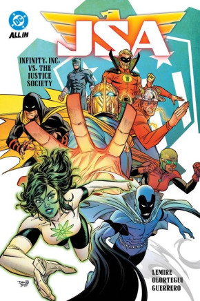 JSA VOLUME 1 INFINITY INC VS THE JUSTICE SOCIETY HARDCOVER