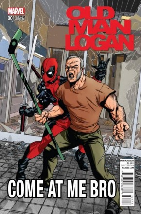 OLD MAN LOGAN #1 (2015 SERIES) 1 IN 10 DEADPOOL INCENTIVE VARIANT
