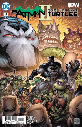 BATMAN TEENAGE MUTANT NINJA TURTLES II #3