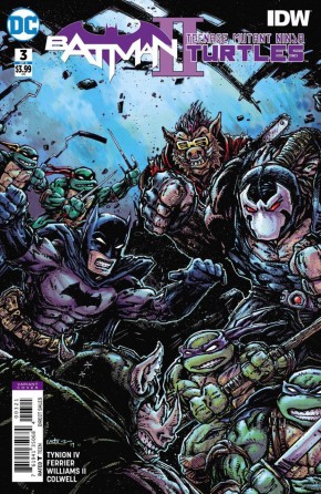 BATMAN TEENAGE MUTANT NINJA TURTLES II #3 VARIANT 