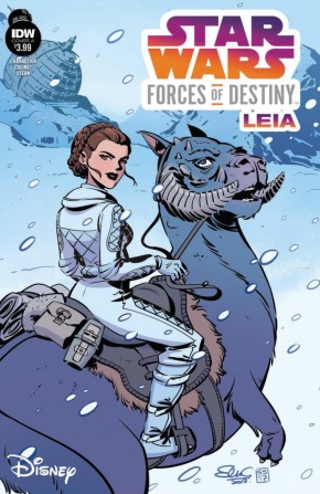 STAR WARS ADVENTURES FORCES OF DESTINY LEIA