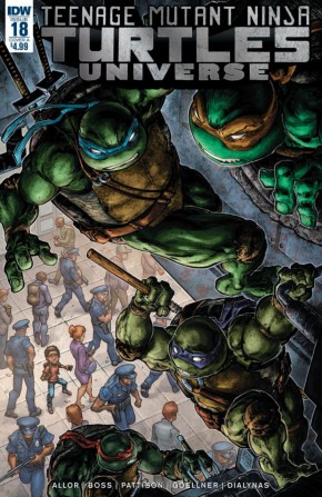 TEENAGE MUTANT NINJA TURTLES UNIVERSE #18 