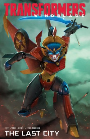 TRANSFORMERS WINDBLADE LAST CITY GRAPHIC NOVEL