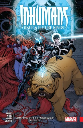 INHUMANS ONCE AND FUTURE KINGS GRAPHIC NOVEL