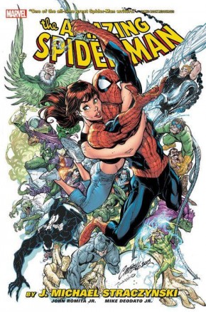 AMAZING SPIDER-MAN STRACZYNSKI OMNIBUS VOLUME 1 HARDCOVER J. SCOTT CAMPBELL COVER