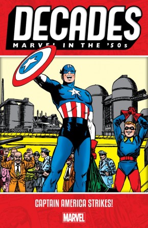 DECADES MARVEL IN THE 50S CAPTAIN AMERICA STRIKES GRAPHIC NOVEL