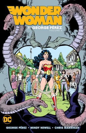 WONDER WOMAN BY GEORGE PEREZ VOLUME 4 GRAPHIC NOVEL