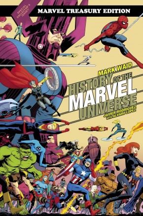 HISTORY OF THE MARVEL UNIVERSE TREASURY EDITION DM VARIANT GRAPHIC NOVEL