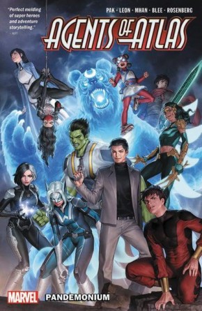 AGENTS OF ATLAS PANDEMONIUM GRAPHIC NOVEL