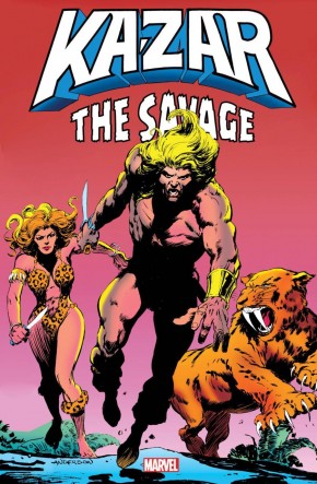 KA-ZAR THE SAVAGE OMNIBUS HARDCOVER