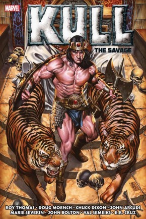 KULL SAVAGE ORIGINAL MARVEL YEARS OMNIBUS HARDCOVER MARK BROOKS COVER