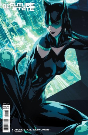 FUTURE STATE CATWOMAN #1 STANLEY ARTGERM LAU CARD STOCK VARIANT