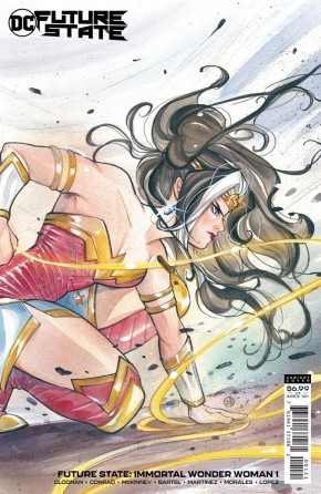 FUTURE STATE IMMORTAL WONDER WOMAN #1 PEACH MOMOKO CARD STOCK VARIANT