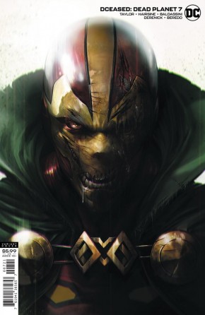 DCEASED DEAD PLANET #7 FRANCESCO MATTINA CARD STOCK VARIANT