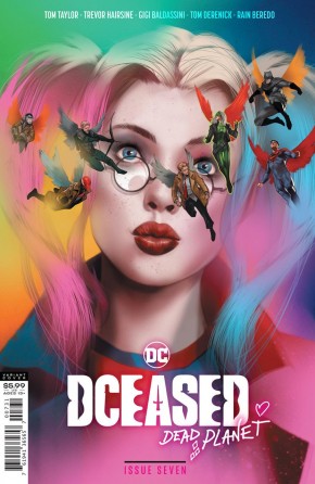 DCEASED DEAD PLANET #7 BEN OLIVER MOVIE HOMAGE CARD STOCK VARIANT