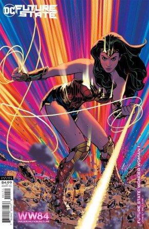 FUTURE STATE WONDER WOMAN #1 1984 ADAM HUGHES CARD STOCK VARIANT