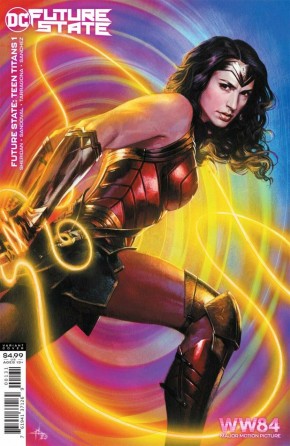 FUTURE STATE TEEN TITANS #1 WONDER WOMAN 1984 GABRIELLE DELL'OTTO CARD STOCK VARIANT