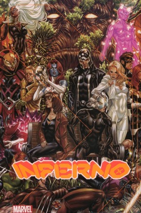 INFERNO HARDCOVER MARK BROOKS DM VARIANT COVER