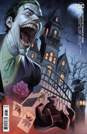 DETECTIVE COMICS #1050 (2016 SERIES) COVER F JORGE MOLINA CONNECTING LEGACY JOKER CARD STOCK VARIANT