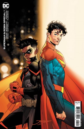 SUPERMAN AND ROBIN ONE SHOT #1 COVER B JIMENEZ CARDSTOCK VARIANT