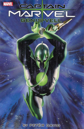 CAPTAIN MARVEL GENIS-VELL BY PETER DAVID OMNIBUS HARDCOVER ALEX ROSS DM VARIANT COVER