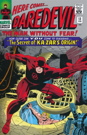 MIGHTY MARVEL MASTERWORKS DAREDEVIL VOLUME 2 ALONE AGAINST THE UNDERWORLD GRAPHIC NOVEL KIRBY DM COVER