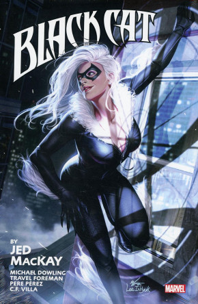 BLACK CAT BY JED MACKAY OMNIBUS HARDCOVER INHYUK LEE DM VARIANT COVER
