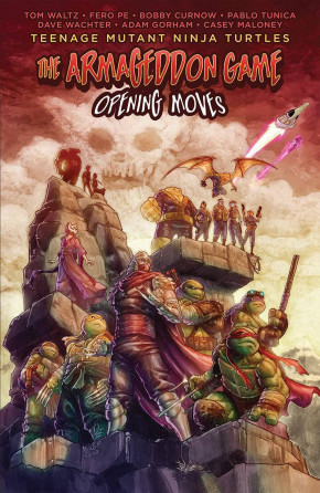 TEENAGE MUTANT NINJA TURTLES ARMAGEDDON GAME OPENING MOVES GRAPHIC NOVEL