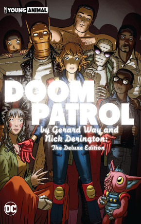 DOOM PATROL BY GERARD WAY AND NICK DERINGTON DELUXE EDITION HARDCOVER