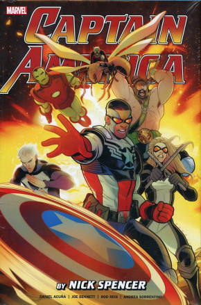 CAPTAIN AMERICA BY NICK SPENCER OMNIBUS VOLUME 2 HARDCOVER ELIZABETH TORQUE DM VARIANT COVER