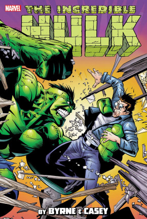 INCREDIBLE HULK BY BYRNE AND CASEY OMNIBUS HARDCOVER RON GARNEY COVER