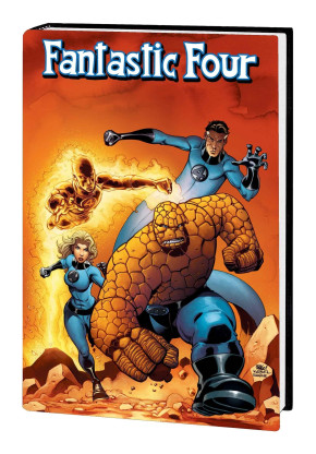 FANTASTIC FOUR BY WAID AND WIERINGO OMNIBUS HARDCOVER MIKE WIERINGO DM VARIANT COVER
