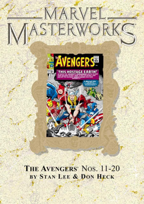 MARVEL MASTERWORKS AVENGERS VOLUME 2 HARDCOVER DM VARIANT COVER