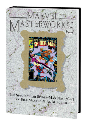 MARVEL MASTERWORKS SPECTACULAR SPIDER-MAN VOLUME 7 HARDCOVER DM VARIANT COVER