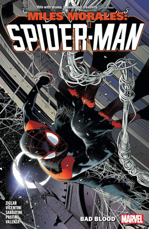 MILES MORALES SPIDER-MAN BY CODY ZIGLAR VOLUME 2 BAD BLOOD GRAPHIC NOVEL